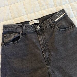 Abercrombie Curve Love Ultra high rise 90’s straight, NWT